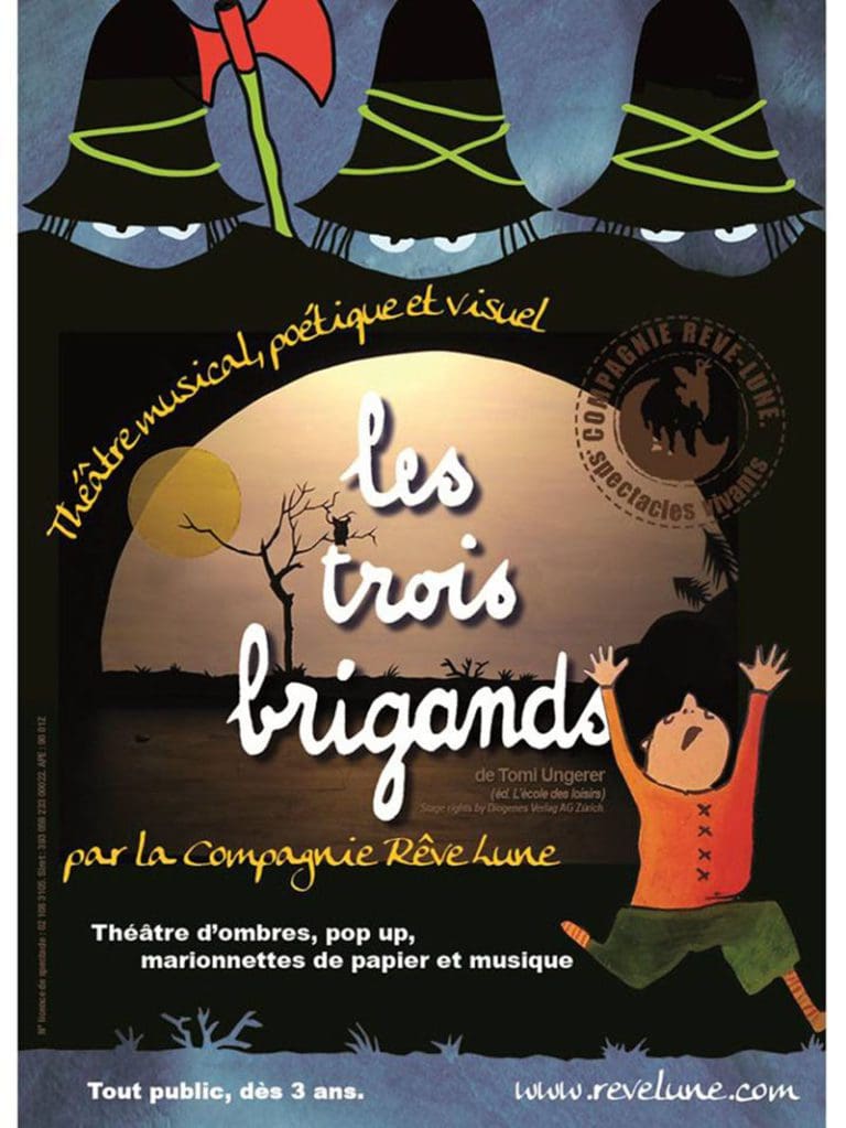affiche 3 brigands 6x8