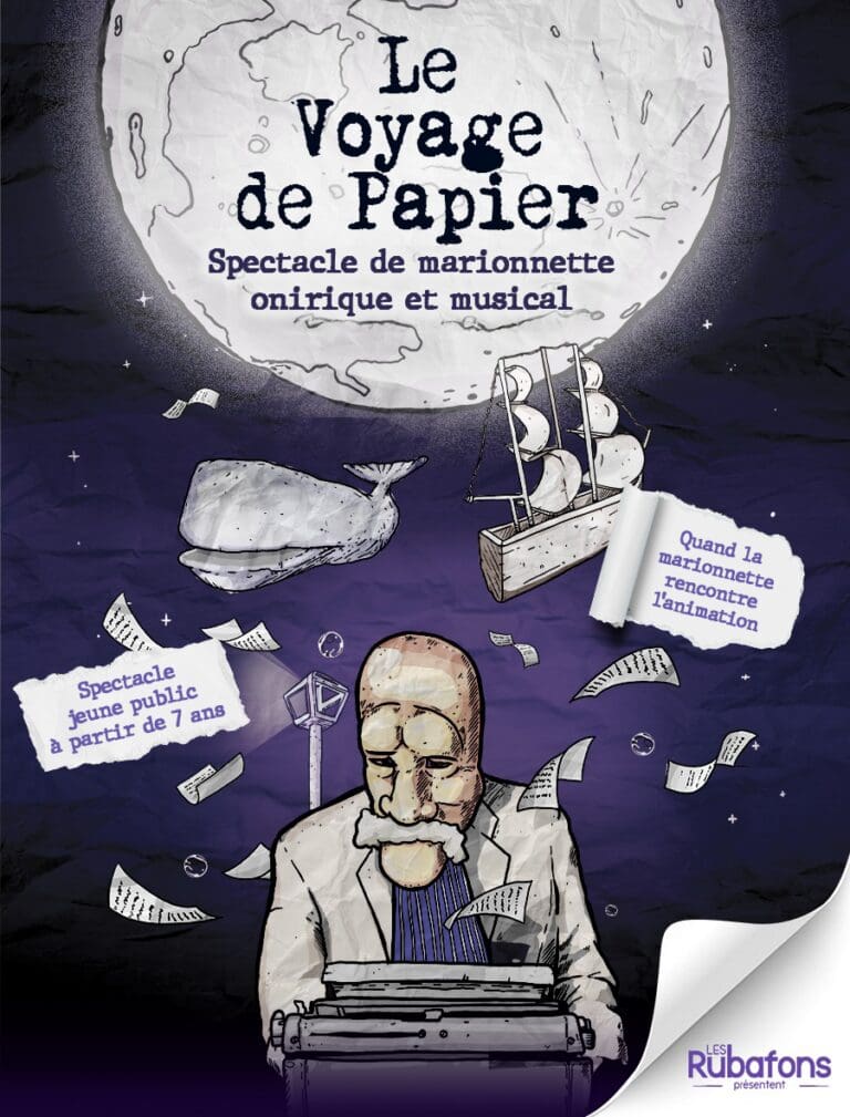 AFFICHE_ Voyage de papier