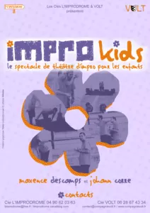 Affiche du spectacle Impro Kids