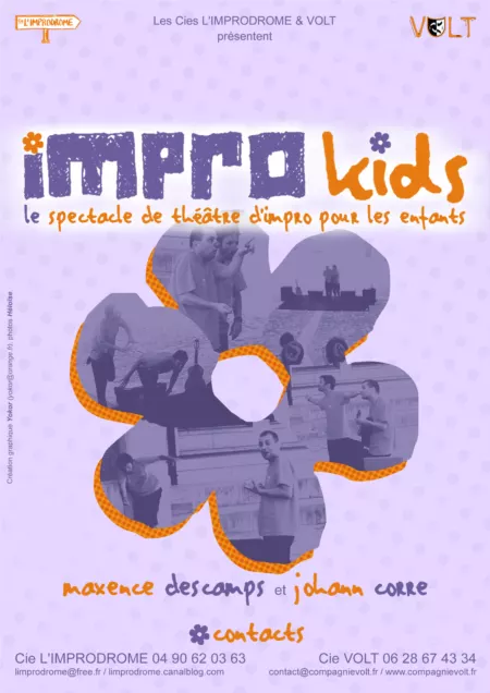 Affiche du spectacle Impro Kids