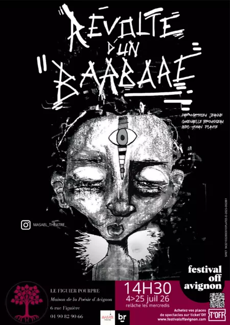 Affiche du spectacle Révolte d&rsquo;un barbare