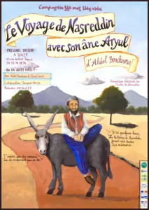 Le voyage de Nasreddine avec son âne Aryul