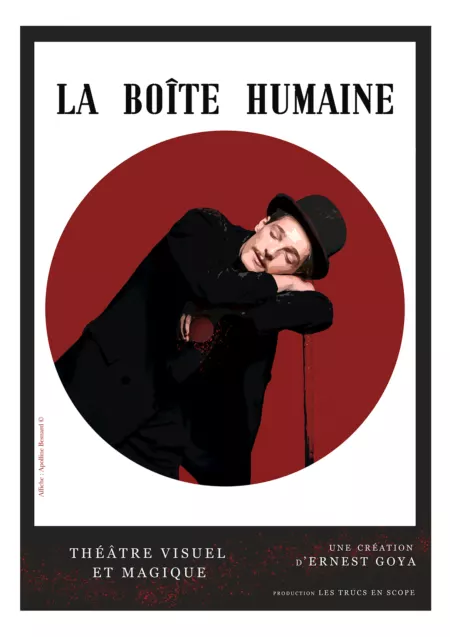 Affiche du spectacle La Boîte Humaine