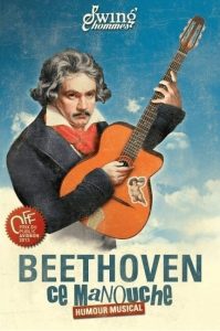 Affiche du spectacle Beethoven ce Manouche