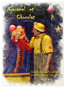 Affiche du spectacle Caramel et Chocolat