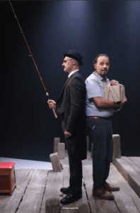 Affiche du spectacle L&rsquo;Homme et le Pêcheur