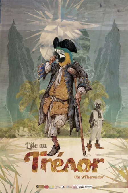Affiche du spectacle L&rsquo;île au trésor