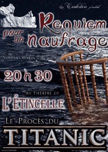 Affiche du spectacle Requiem pour un naufrage