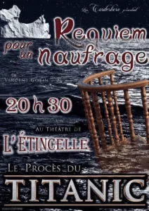 Affiche du spectacle Requiem pour un naufrage