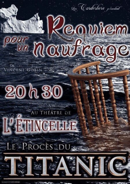 Affiche du spectacle Requiem pour un naufrage