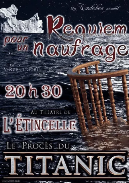 Affiche du spectacle Requiem pour un naufrage