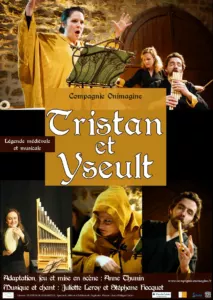 Affiche du spectacle Tristan et Yseult